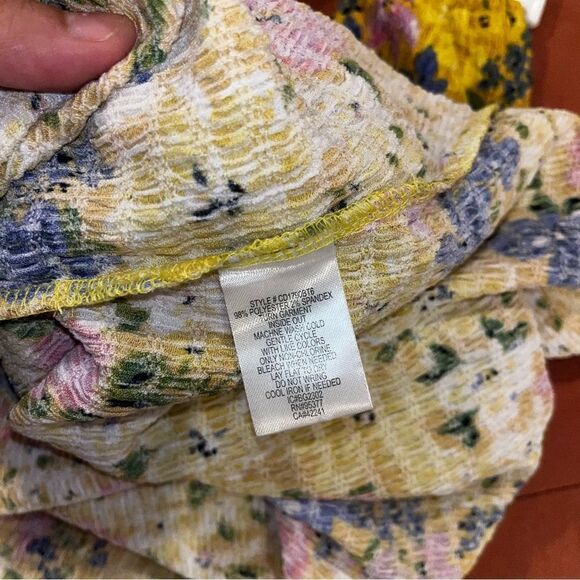 NWT SANCTUARY Easy Smock Square Neck Dress In Sweet & Sour Women’s size Large - Picture 9 of 10